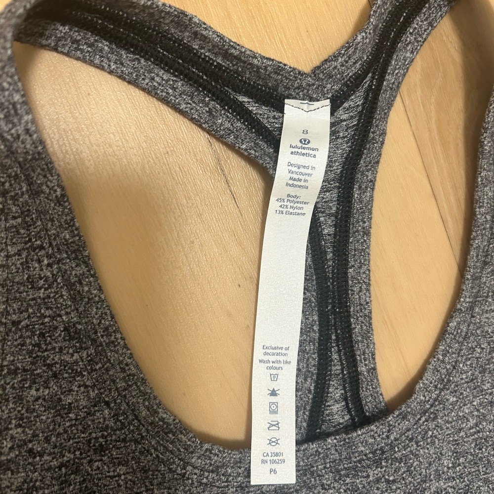 NWT Lululemon Cool Racerback II - Picture 2 of 3